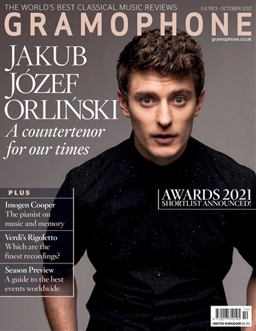 Gramophone issue October 2021