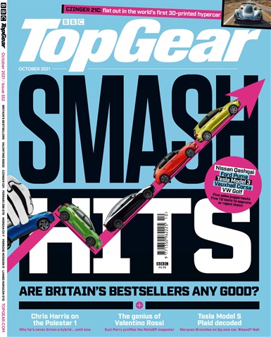 BBC Top Gear Magazine issue Oct-21