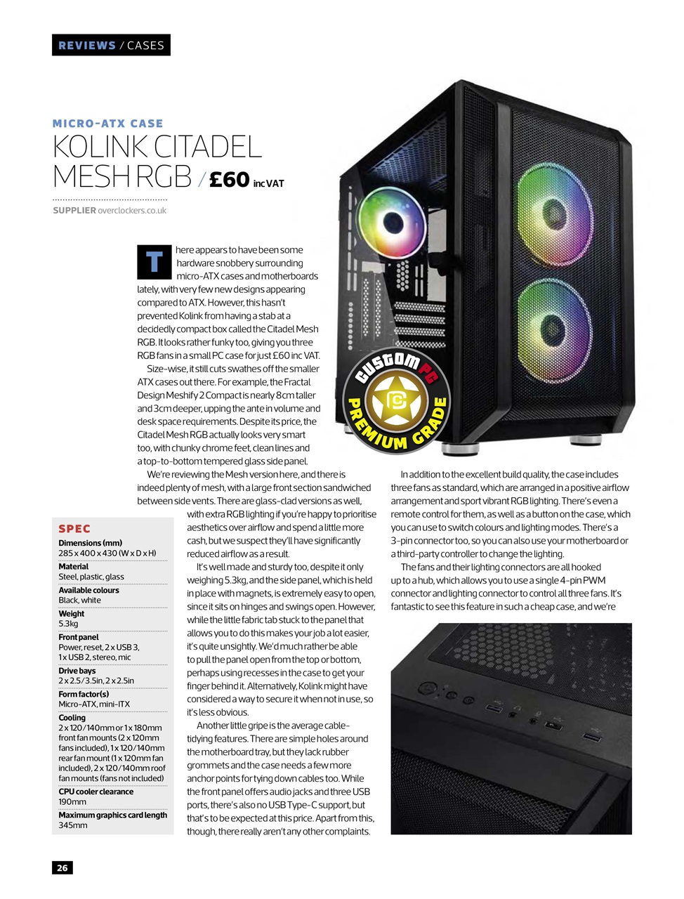 Custom PC UK Preview Pages