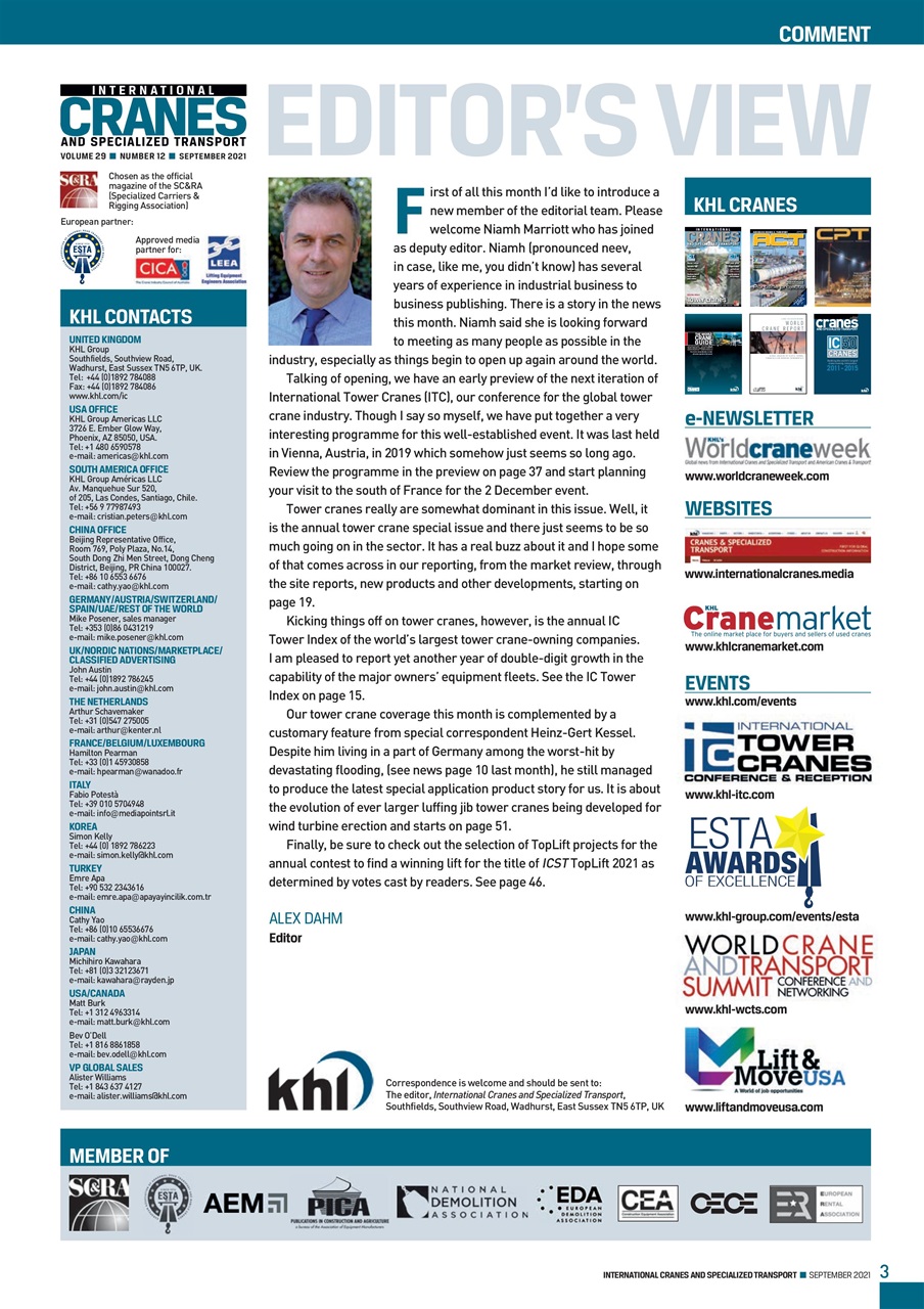 Int. Cranes and Specialized Transp Preview Pages