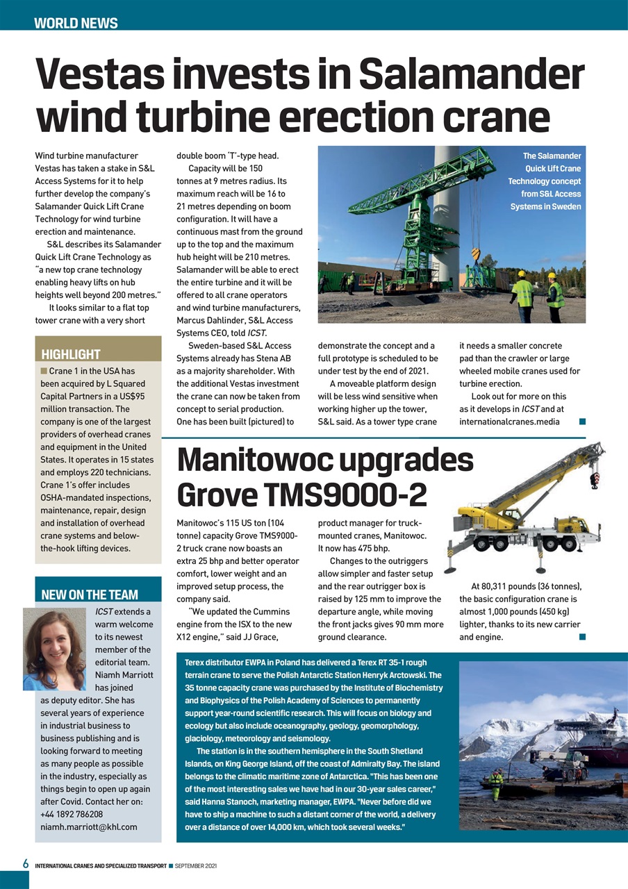 Int. Cranes and Specialized Transp Preview Pages