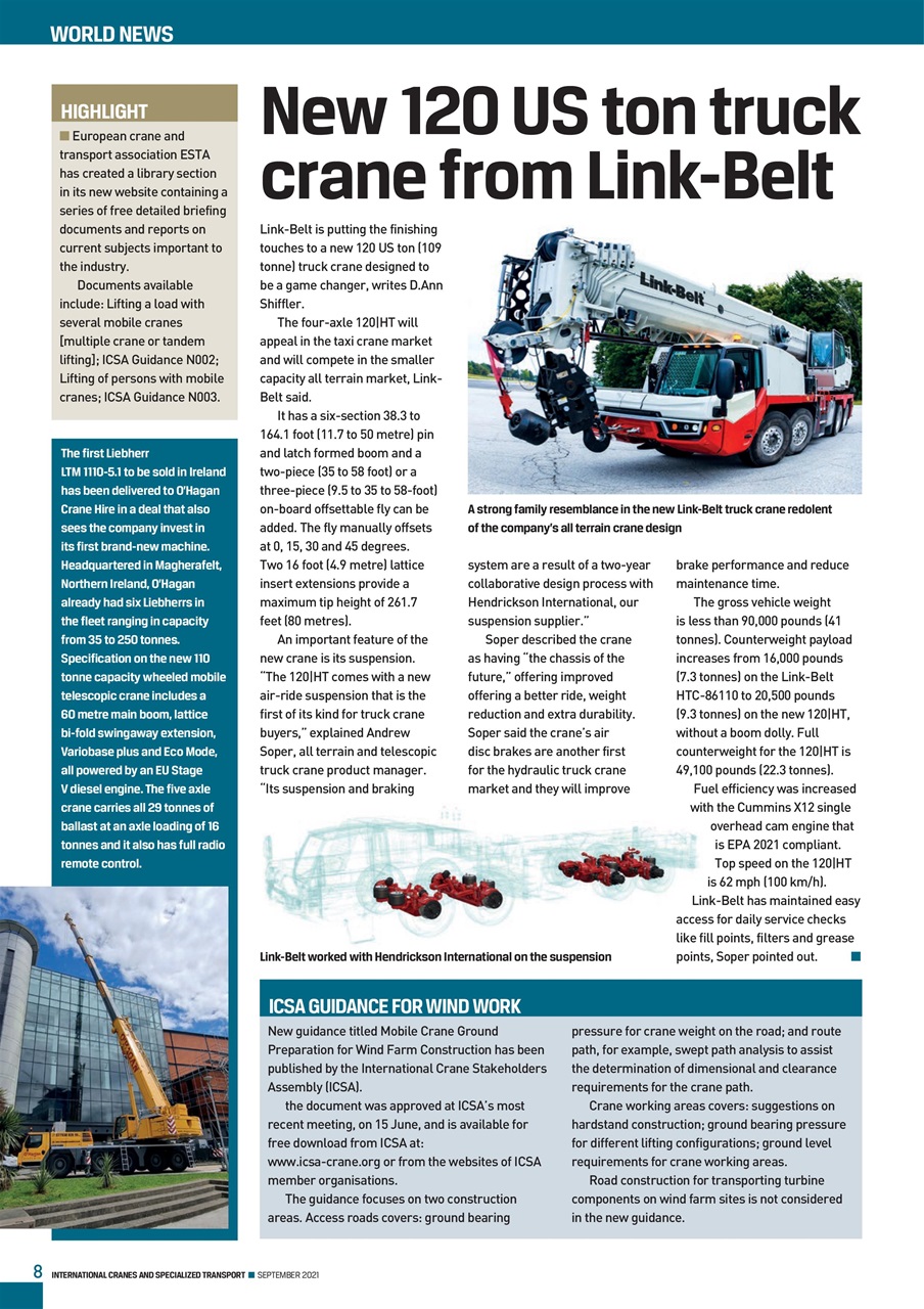 Int. Cranes and Specialized Transp Preview Pages