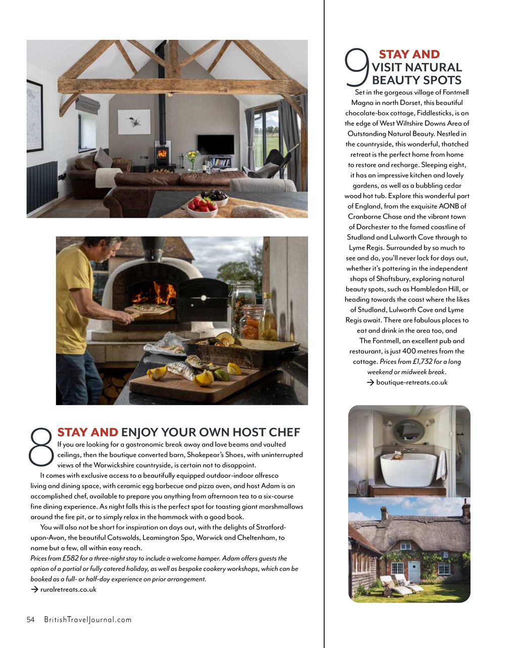 British Travel Journal Preview Pages