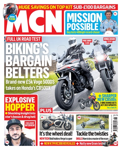 MCN issue Sep 8th 2021