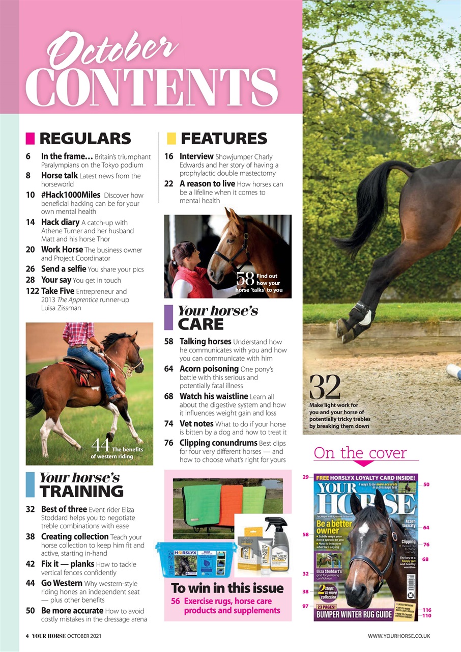 Your Horse Preview Pages
