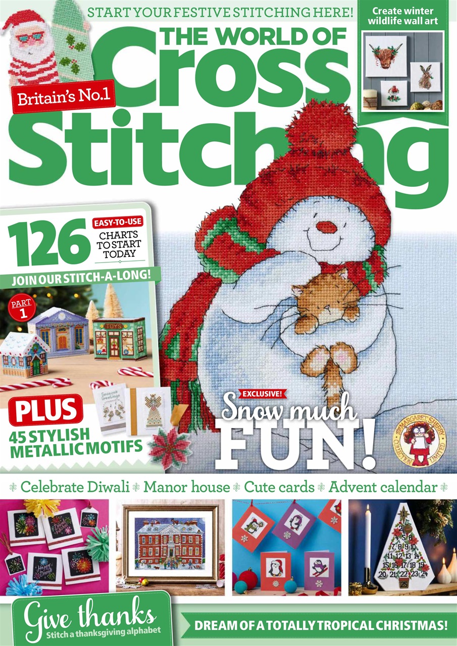 The World of Cross Stitching Preview Pages