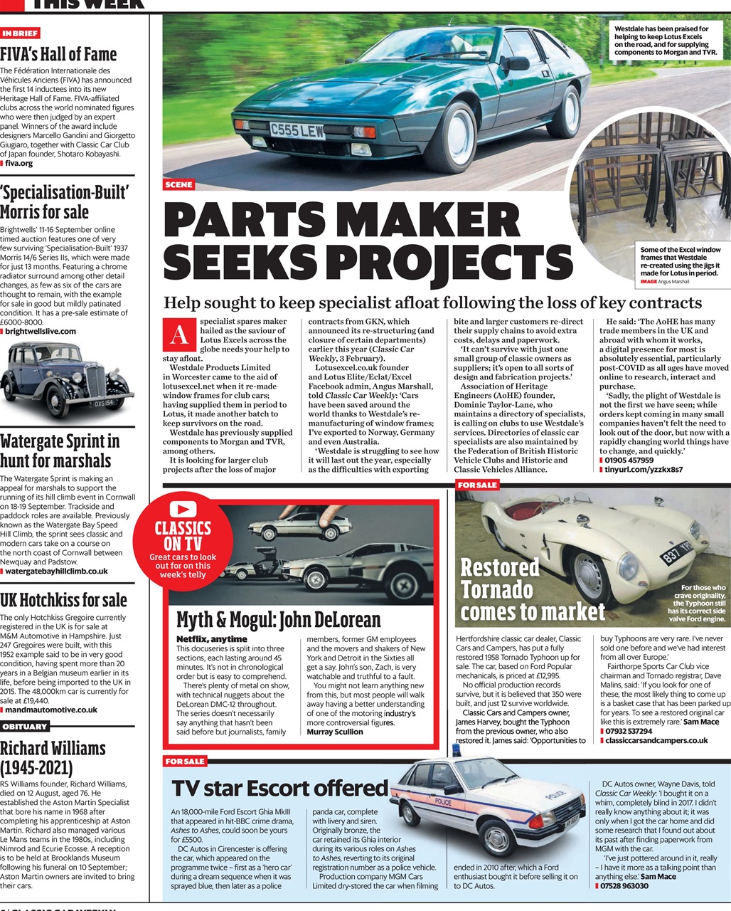Classic Car Weekly Preview Pages