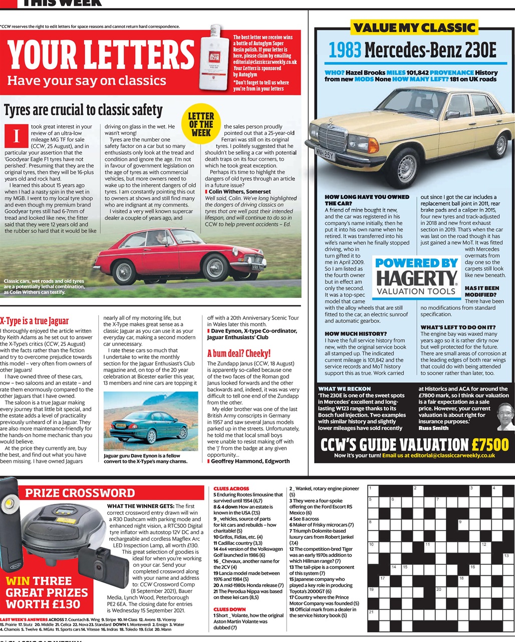 Classic Car Weekly Preview Pages