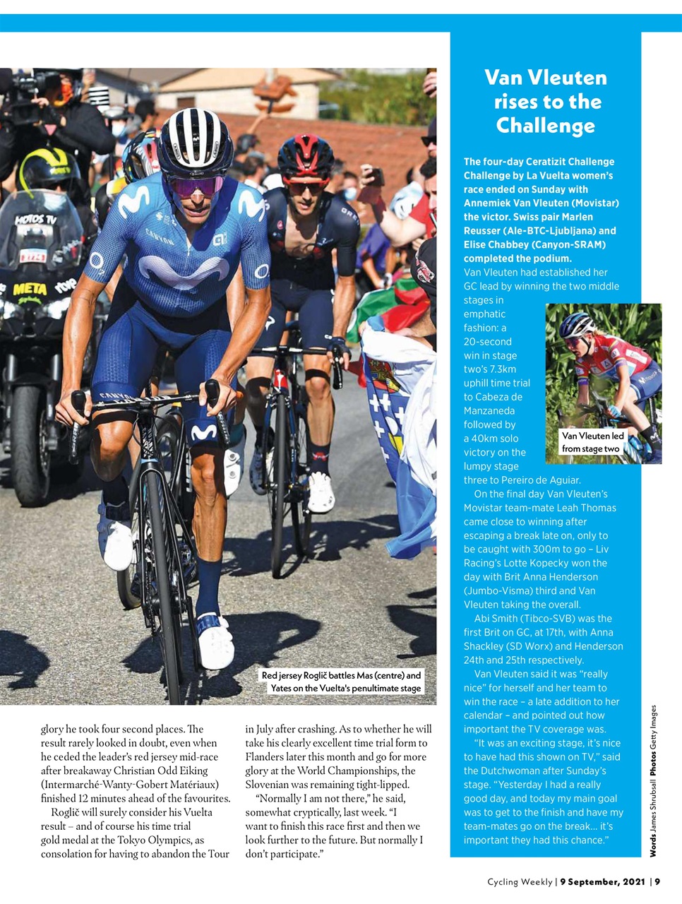 Cycling Weekly Preview Pages