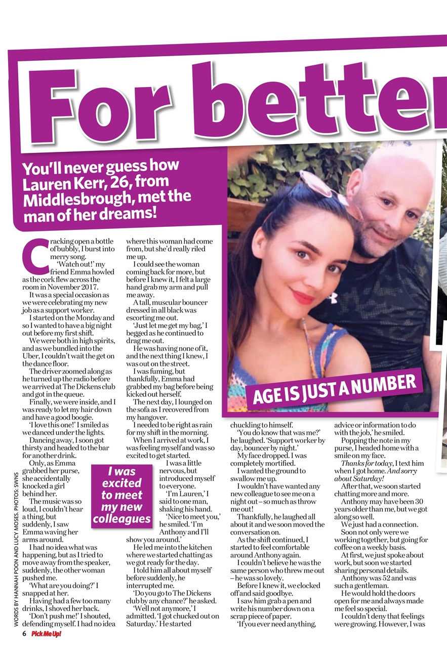 Pick Me Up Preview Pages