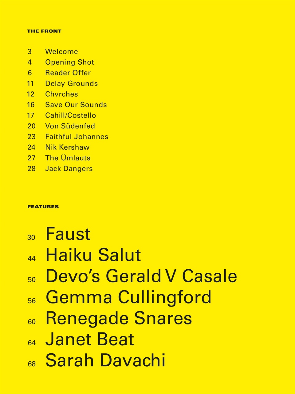 Electronic Sound Preview Pages