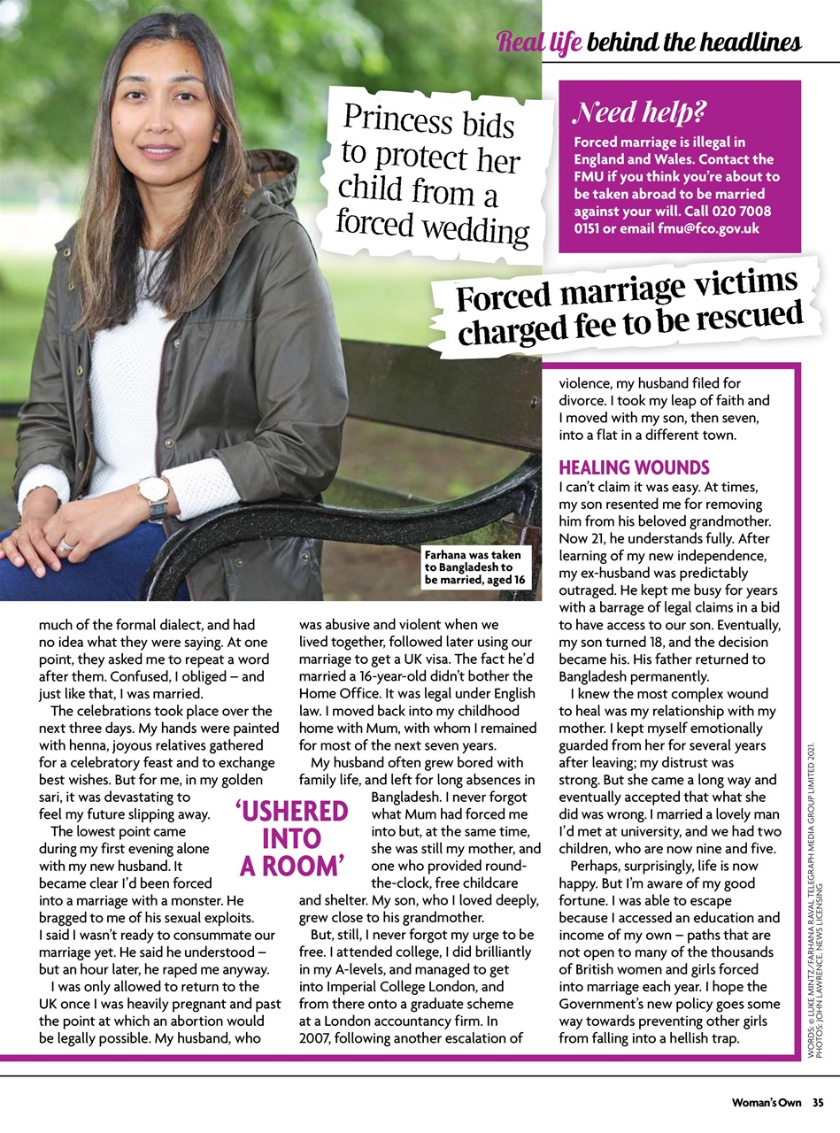 Woman's Own Preview Pages