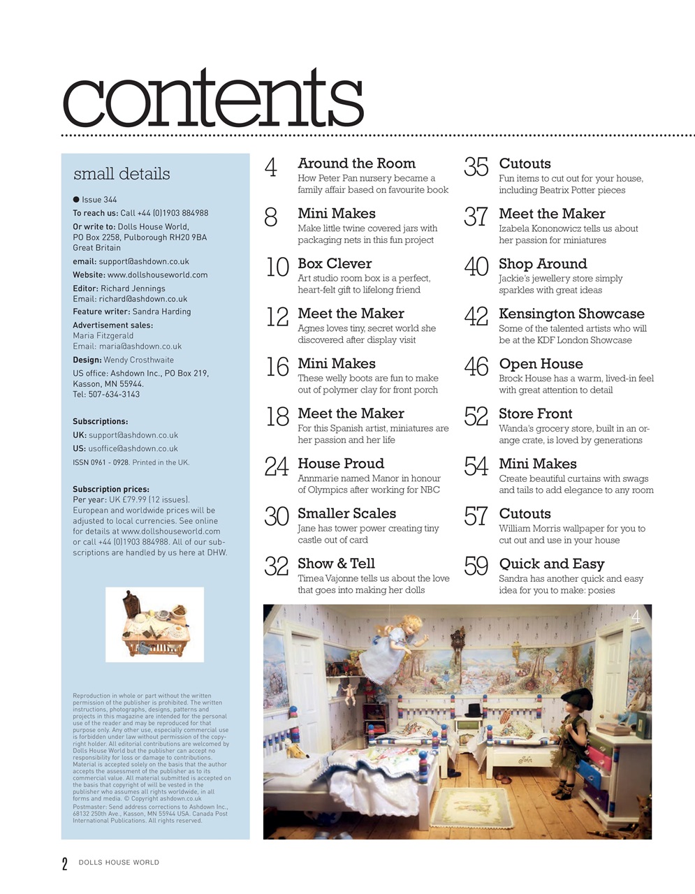 Dolls House World Preview Pages
