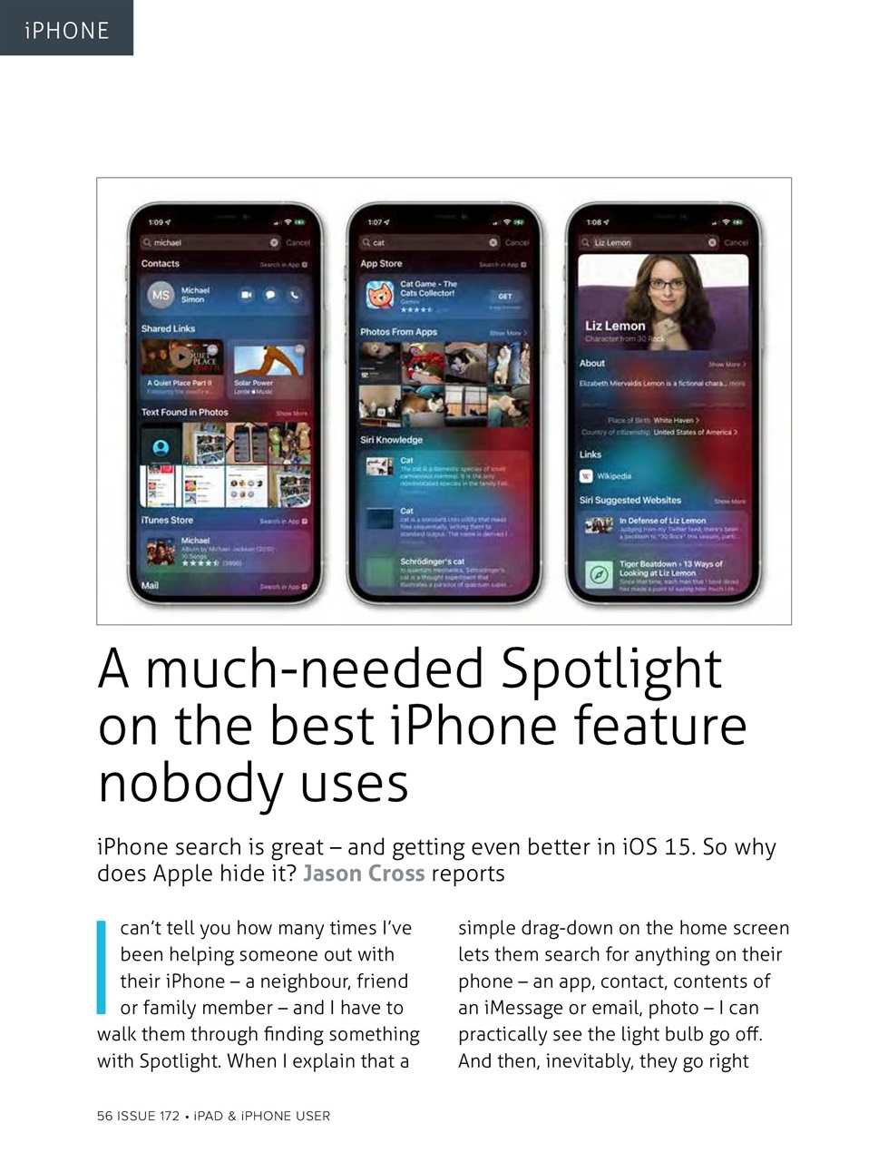iPad and iPhone User Preview Pages