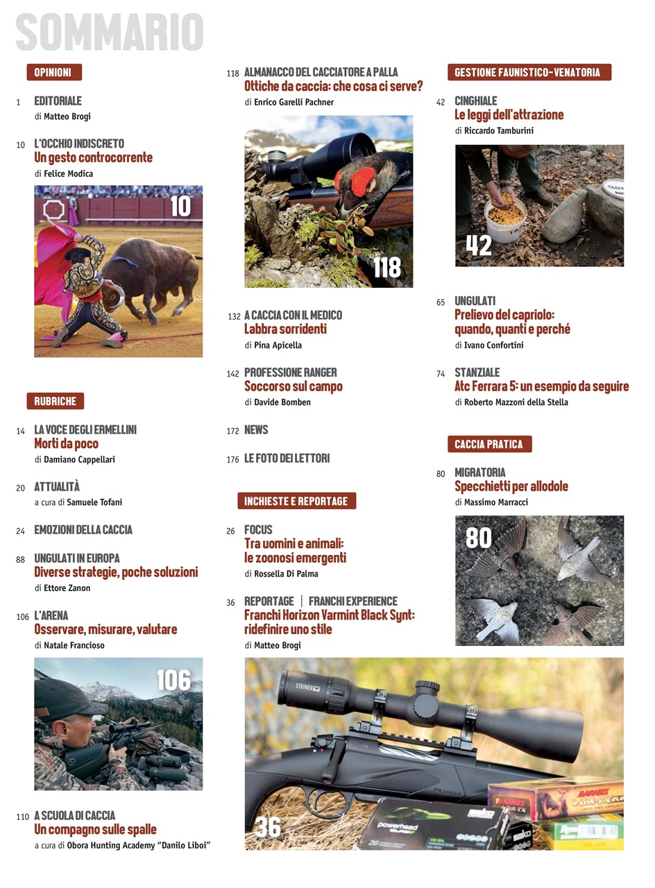 Caccia Magazine Preview Pages