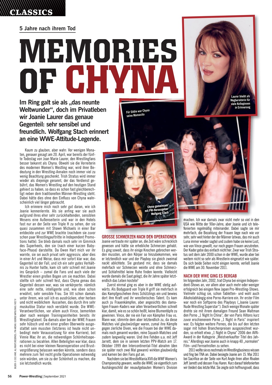 Power-Wrestling Preview Pages