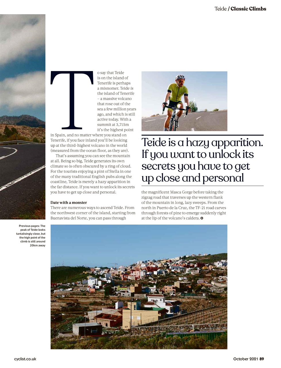 Cyclist Preview Pages