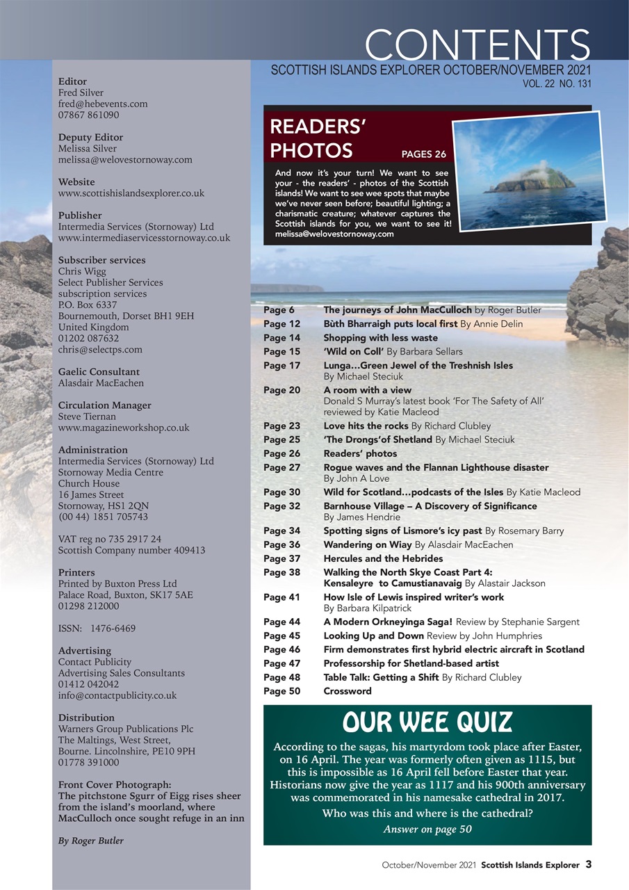 Scottish Islands Explorer Preview Pages