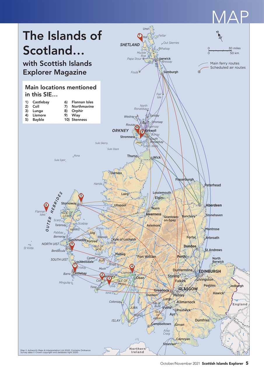 Scottish Islands Explorer Preview Pages