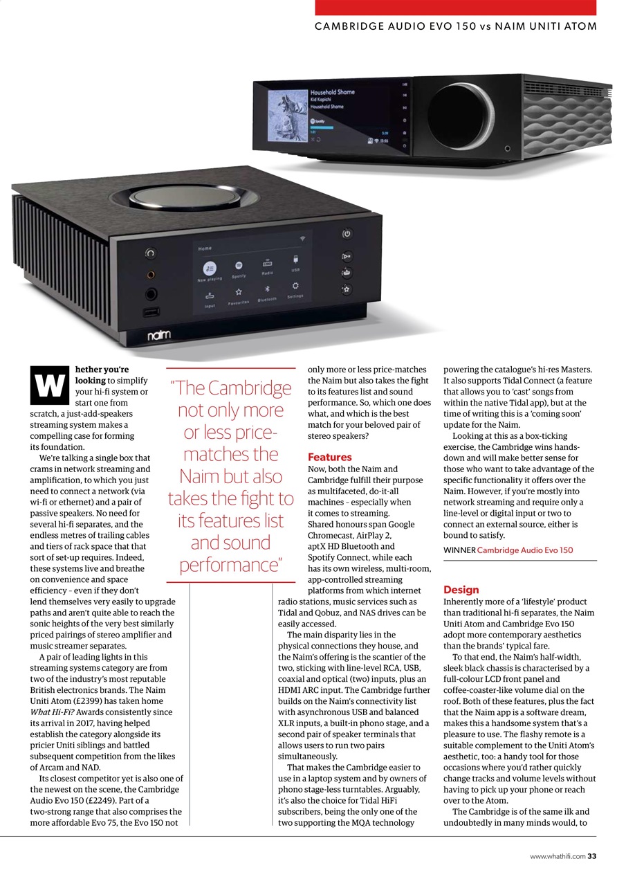 What HiFi Preview Pages