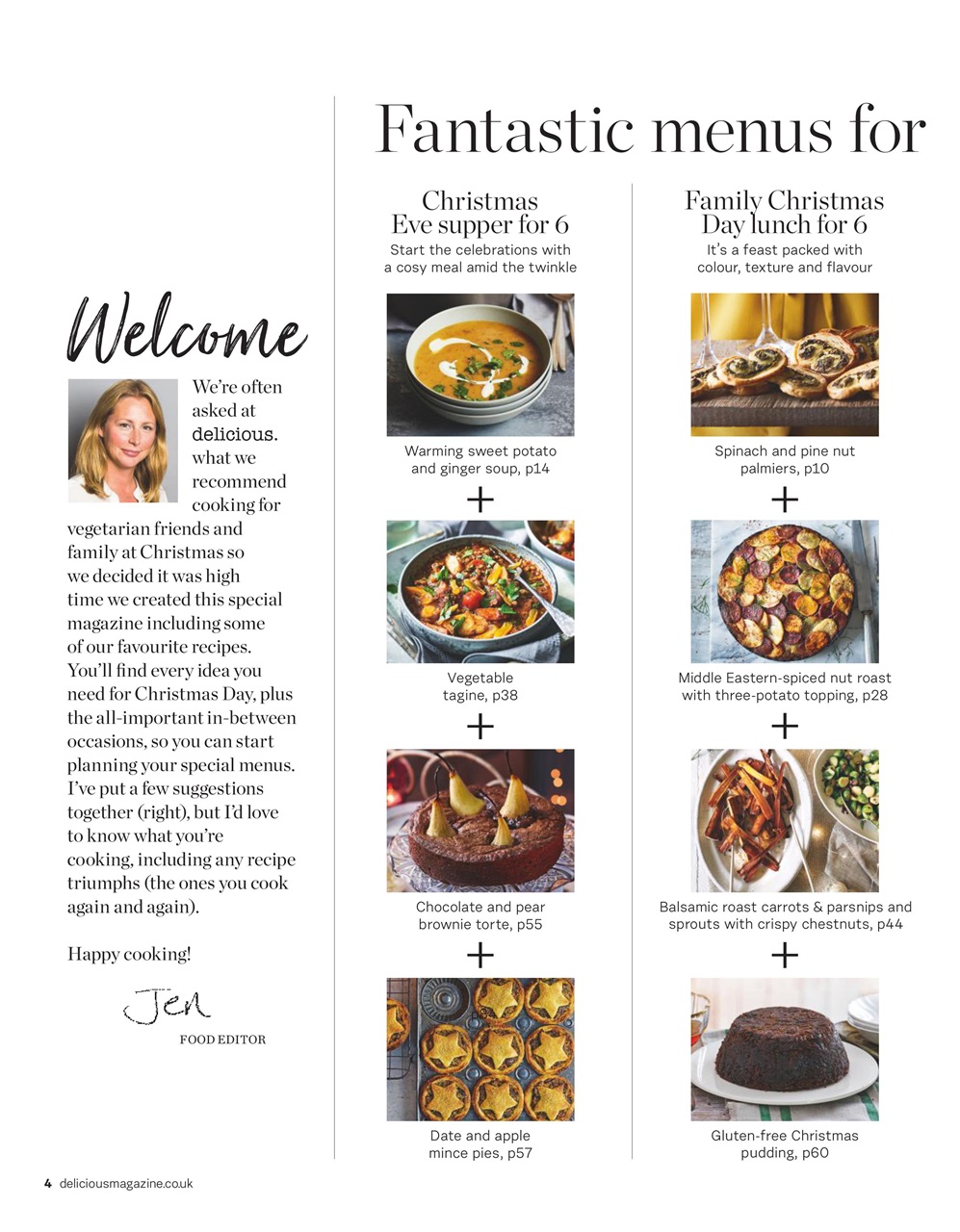 delicious. Magazine Preview Pages