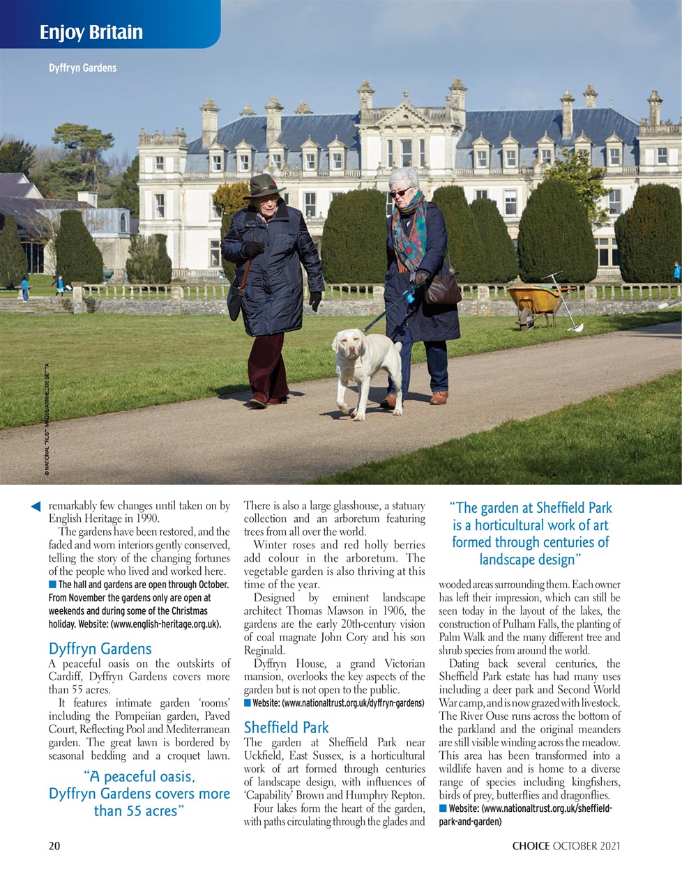 Choice Magazine Preview Pages