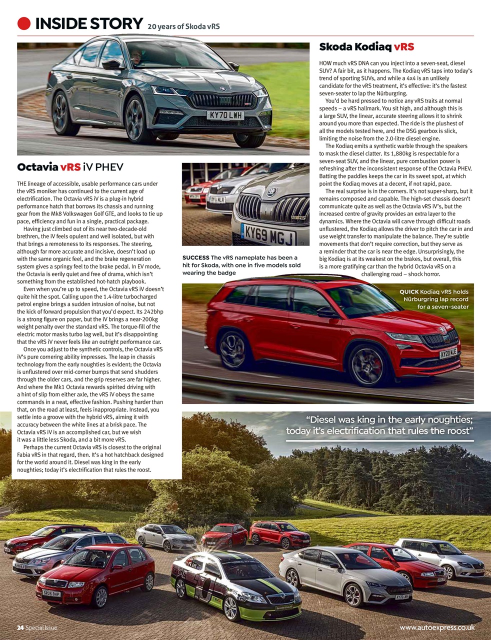 Auto Express Preview Pages
