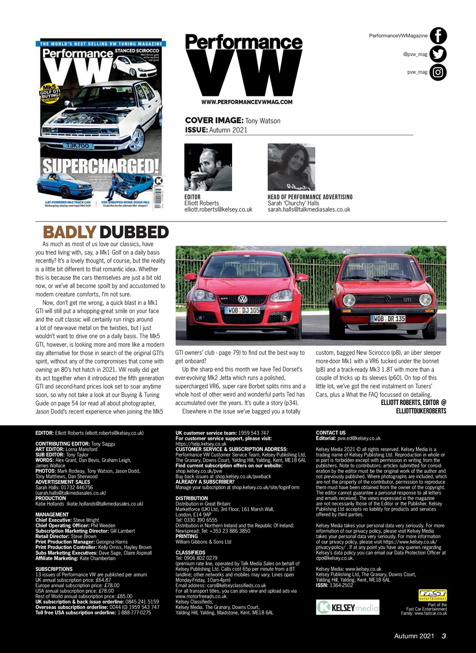 Performance VW Preview Pages