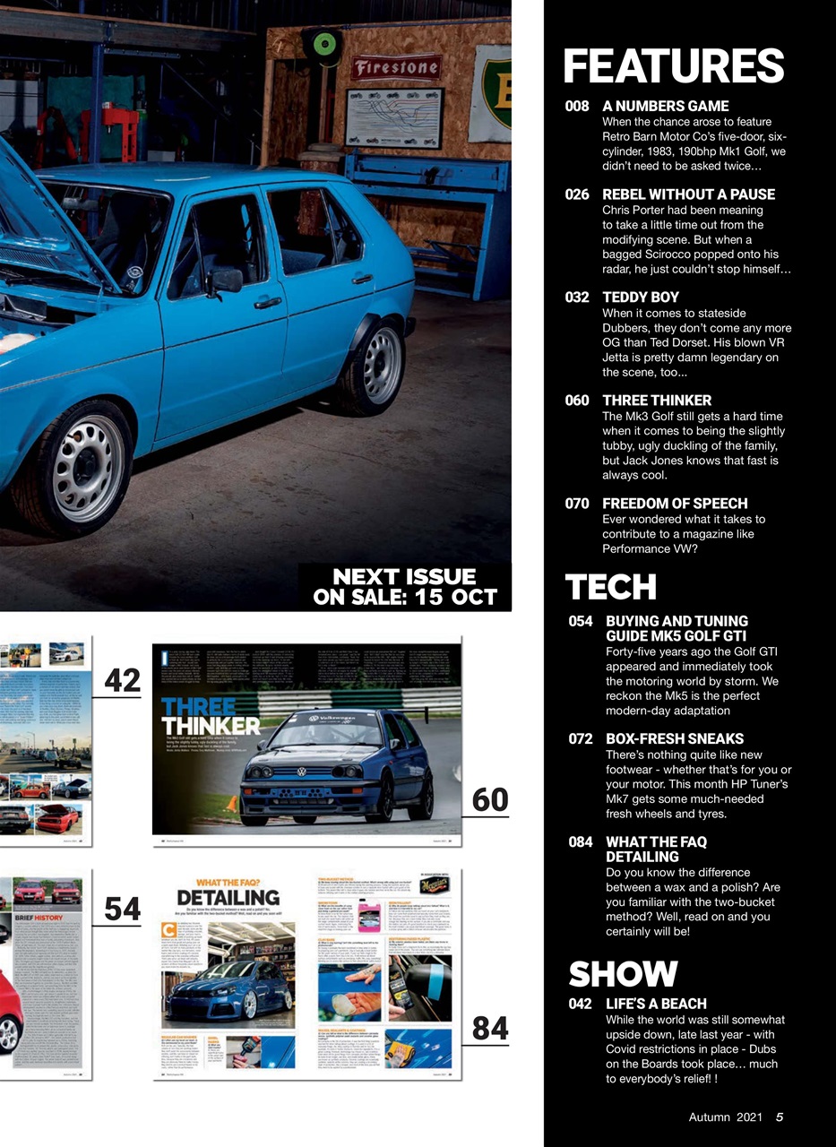 Performance VW Preview Pages