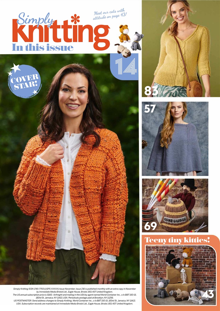 Simply Knitting Preview Pages