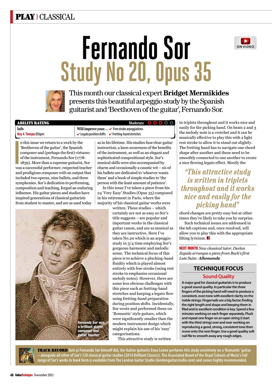 Guitar Techniques Preview Pages