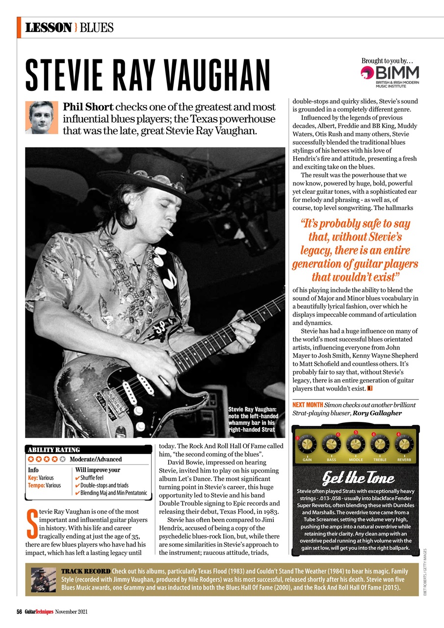 Guitar Techniques Preview Pages