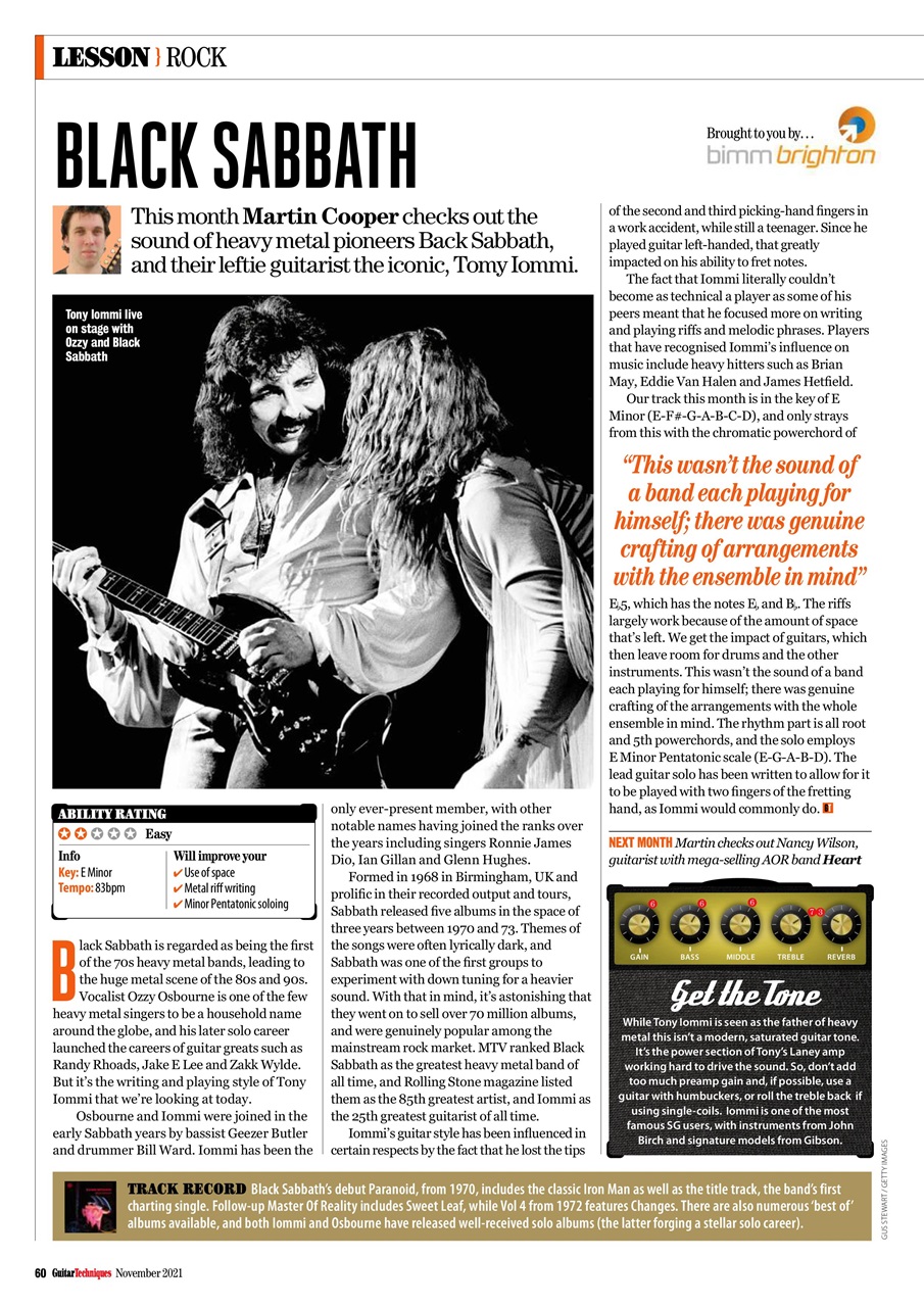 Guitar Techniques Preview Pages