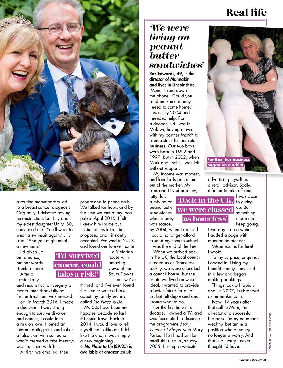 Woman's Weekly Preview Pages