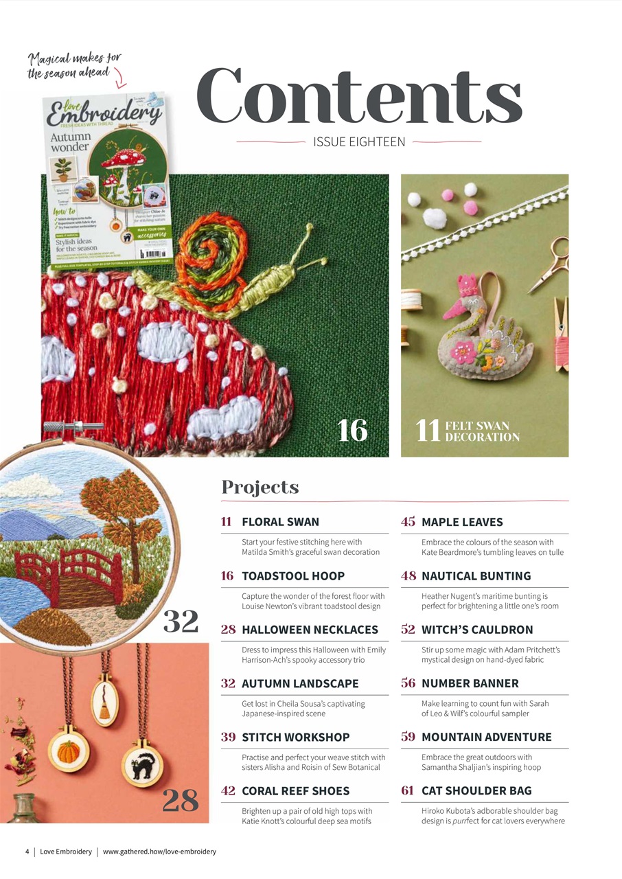 Love Embroidery Preview Pages