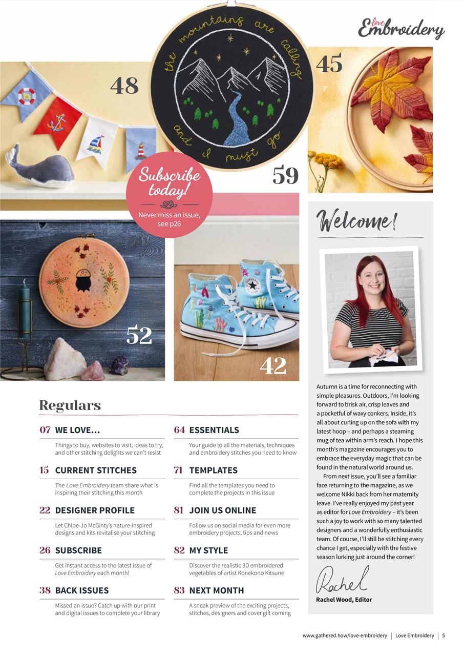 Love Embroidery Preview Pages
