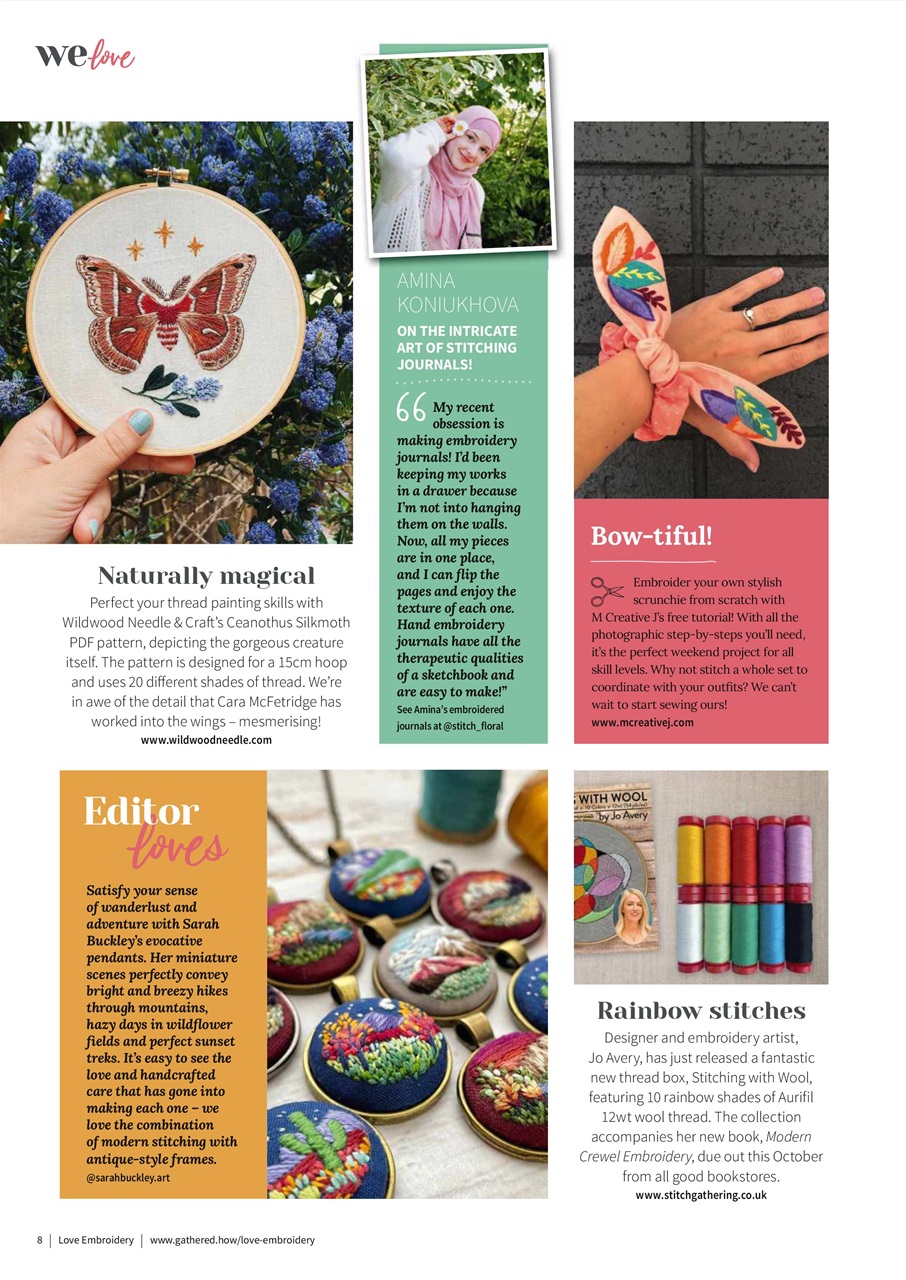Love Embroidery Preview Pages