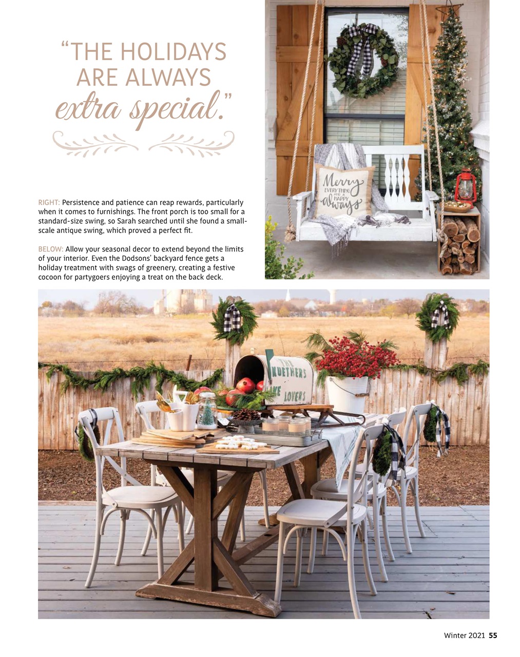 Farmhouse Style Preview Pages