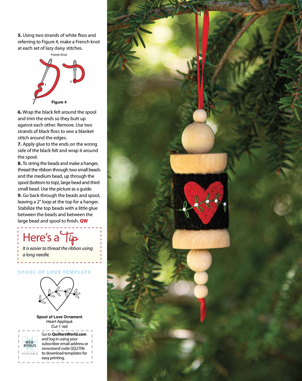 Quilter's World Preview Pages