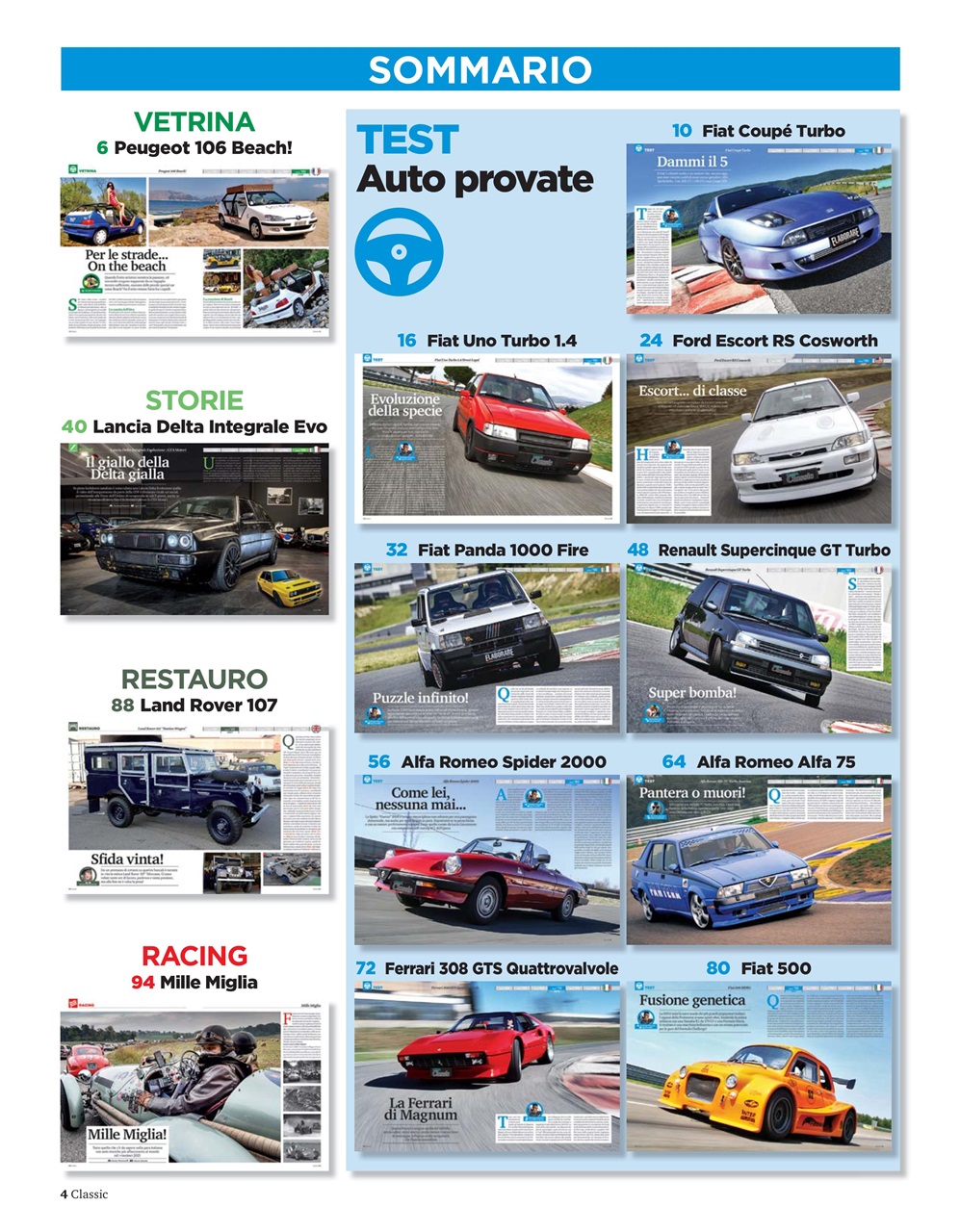 Elaborare Classic Preview Pages