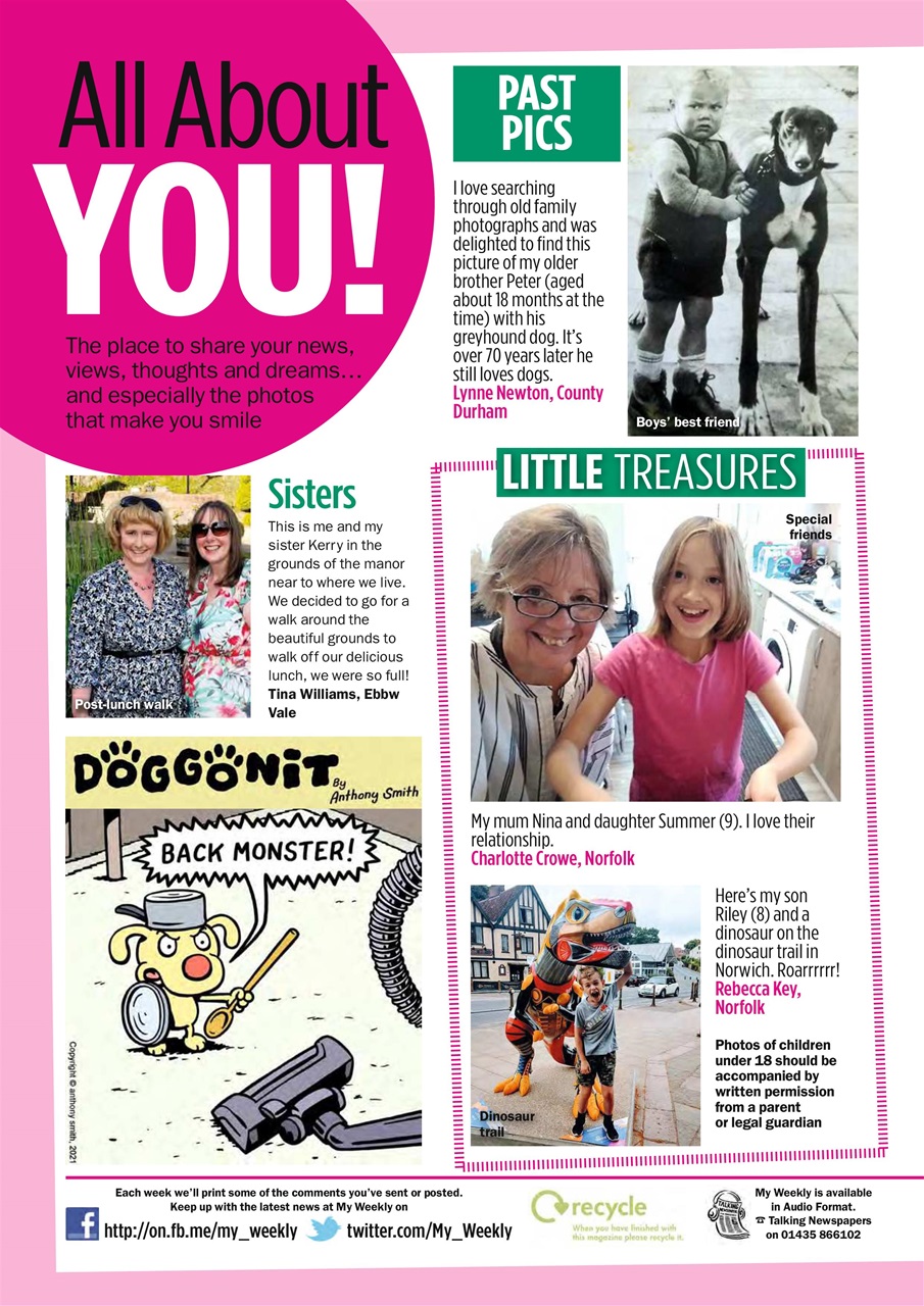 My Weekly Preview Pages