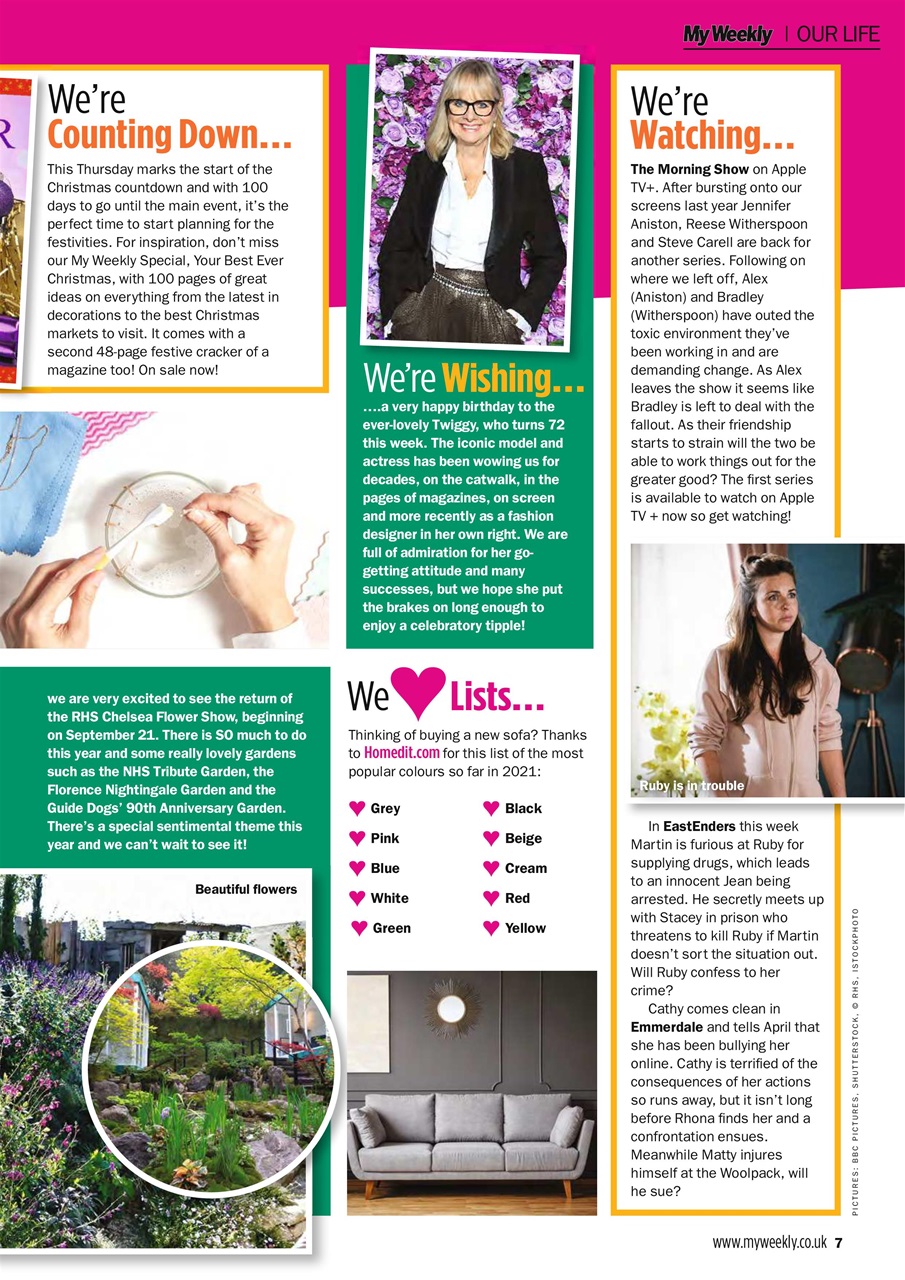 My Weekly Preview Pages