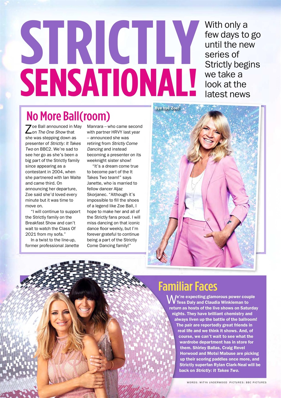 My Weekly Preview Pages