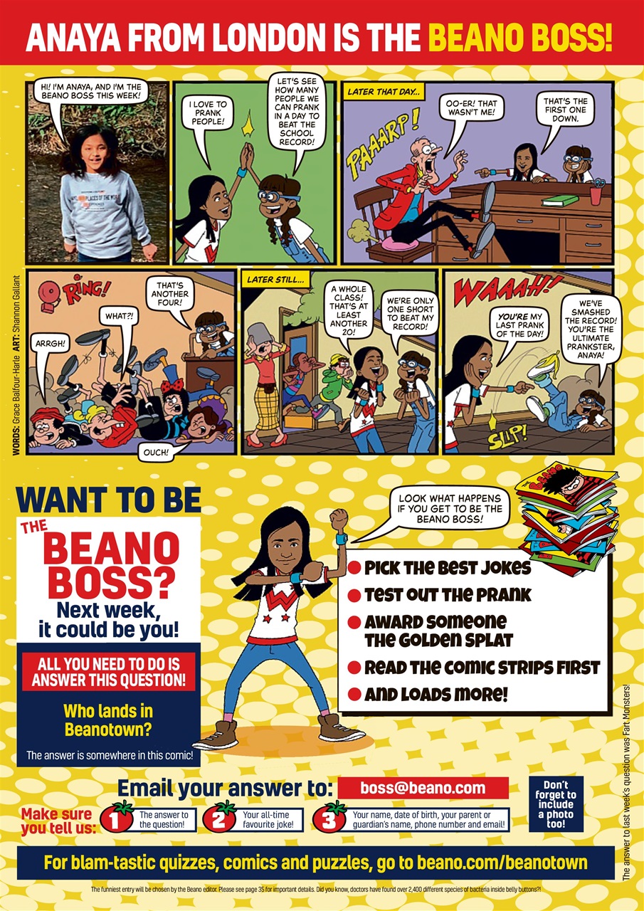 Beano Preview Pages