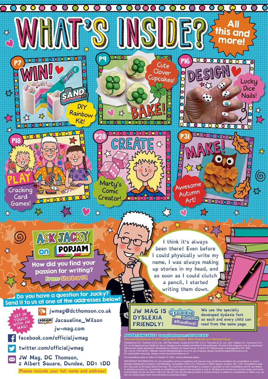 Jacqueline Wilson Preview Pages