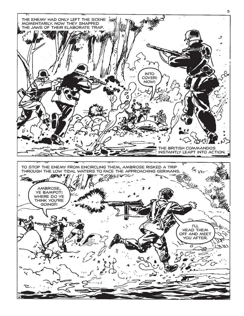 Commando Preview Pages