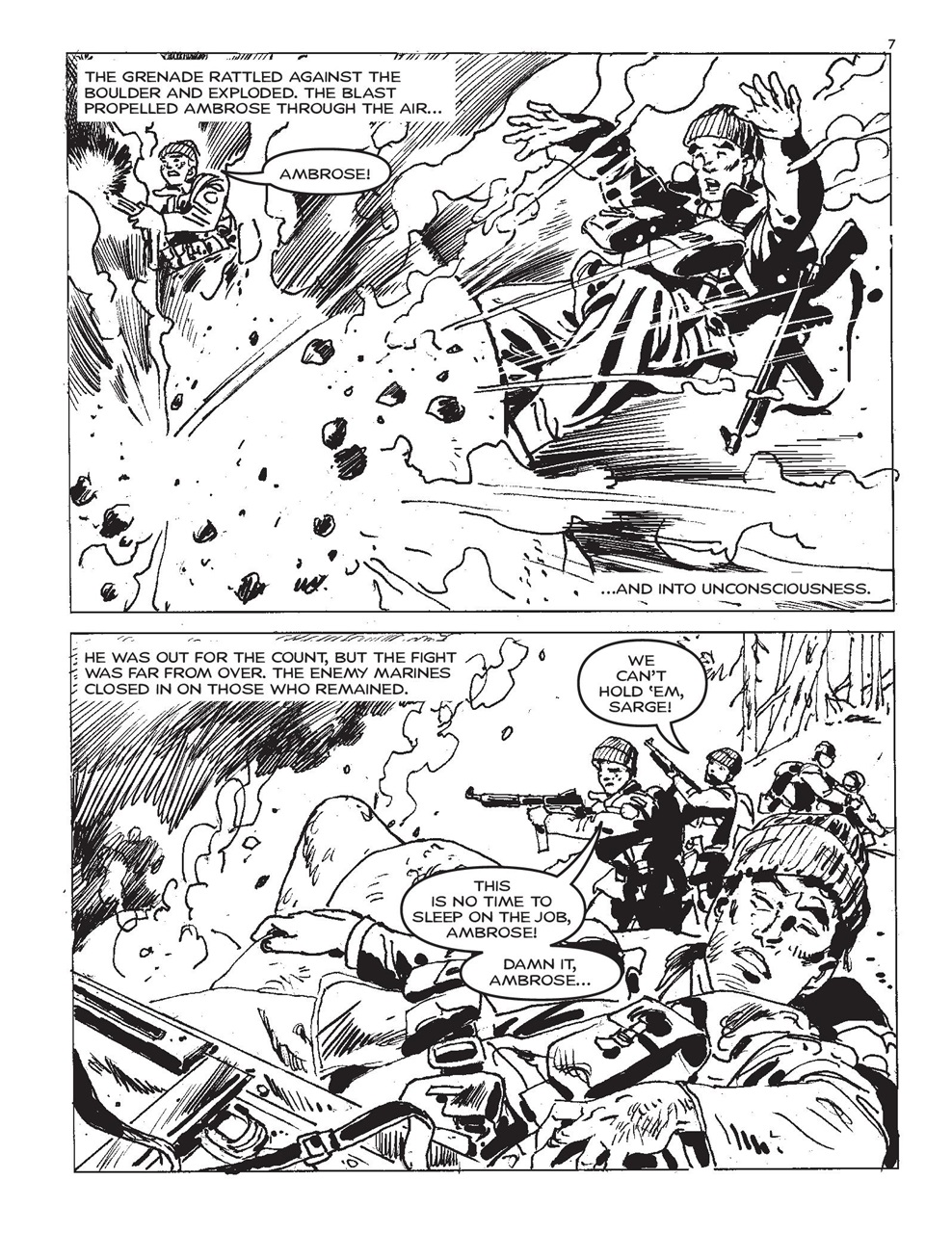 Commando Preview Pages