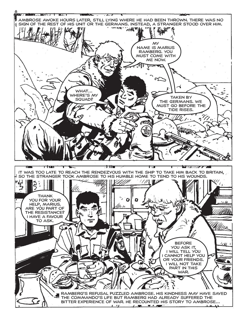 Commando Preview Pages
