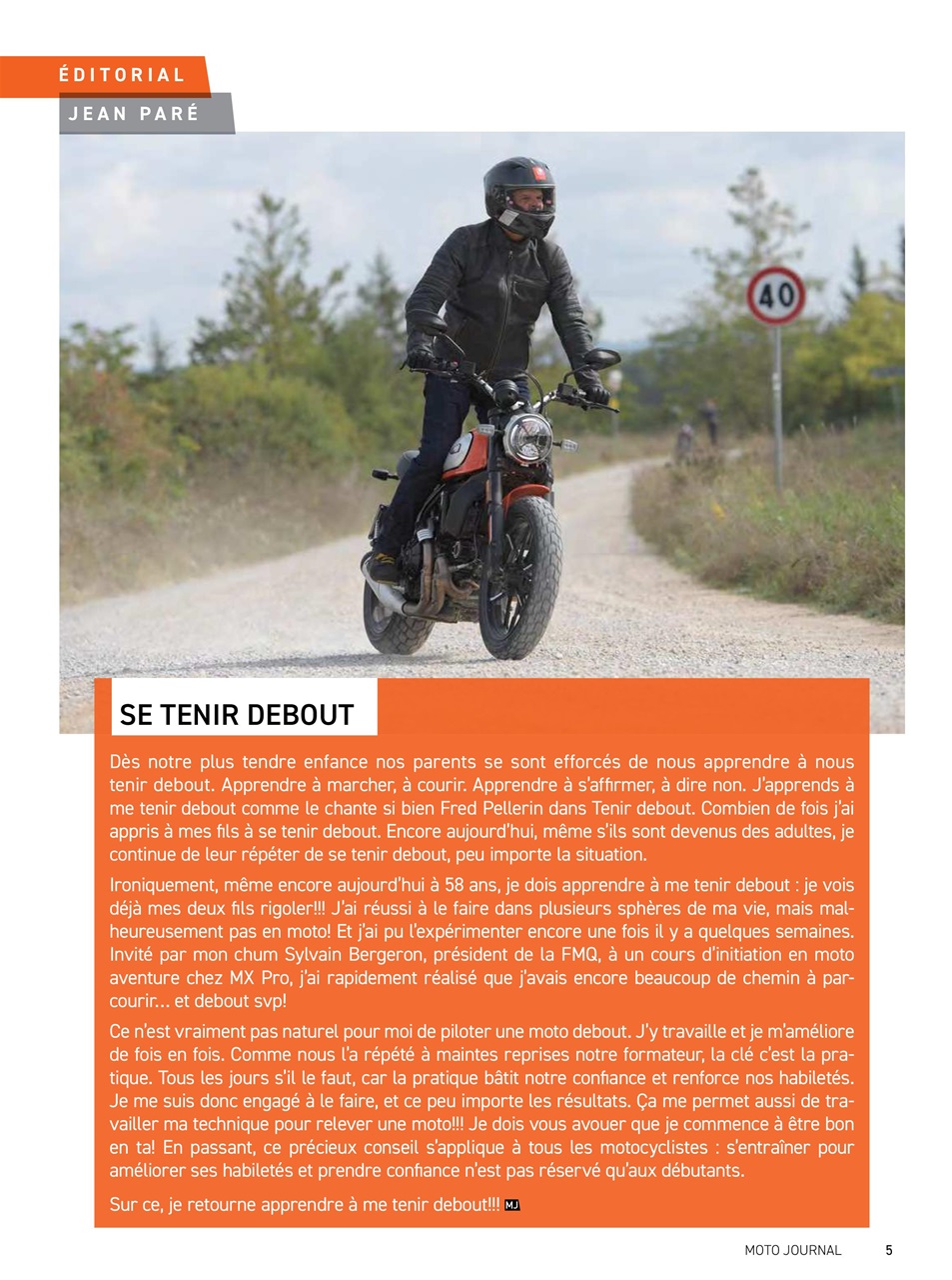 Moto Journal Preview Pages