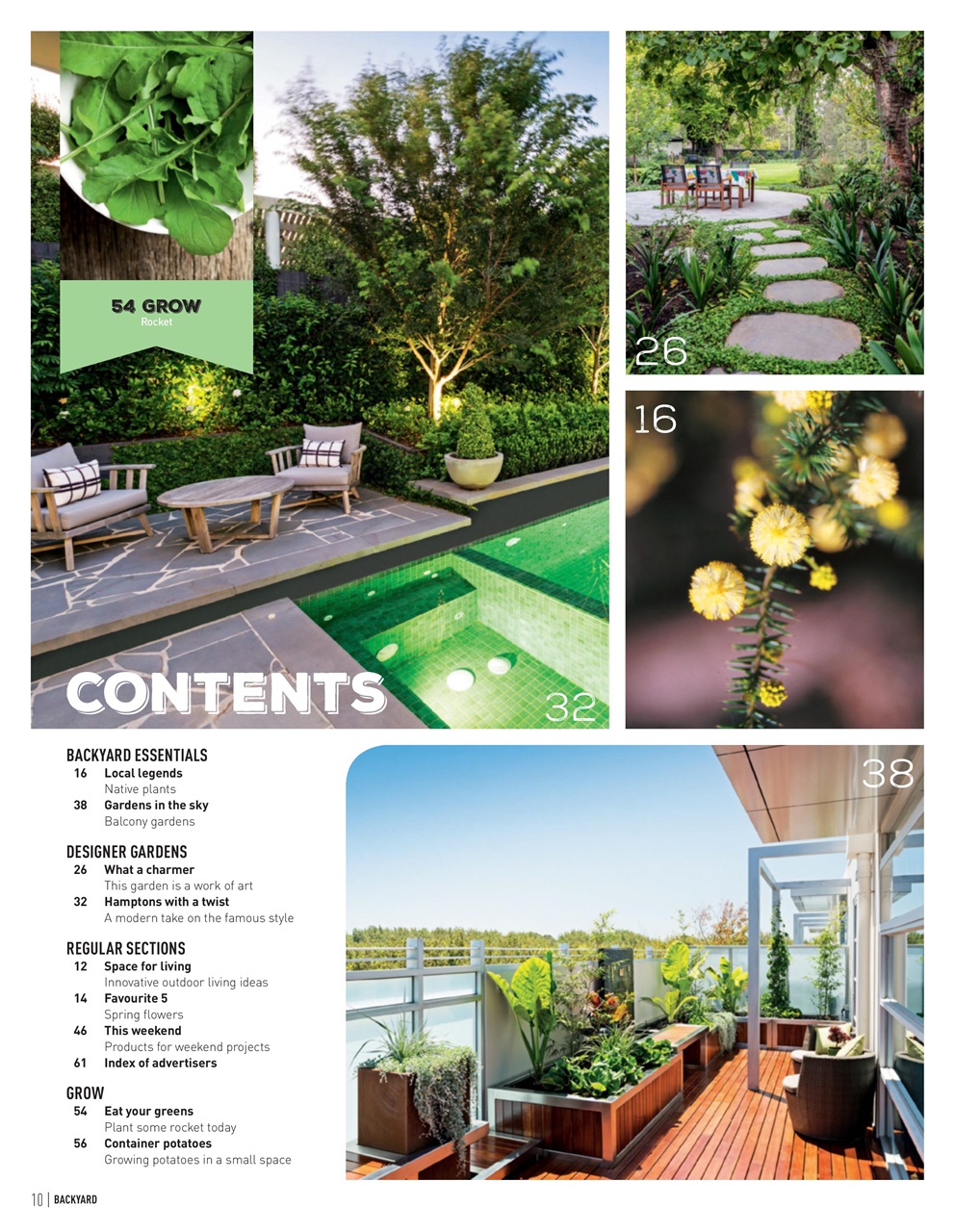 Backyard & Outdoor Living Preview Pages